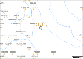 map of Celemu