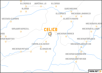 map of Celica