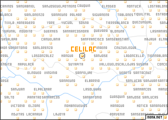 map of Celilac