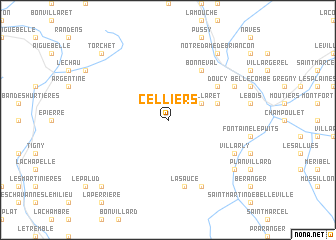 map of Celliers