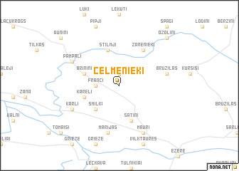 map of Celmenieki