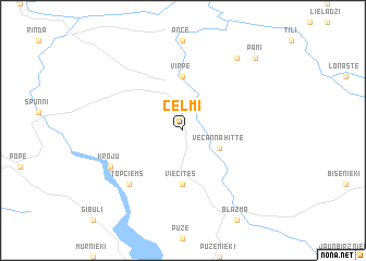 map of Celmi