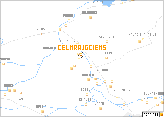 map of Celmraugciems