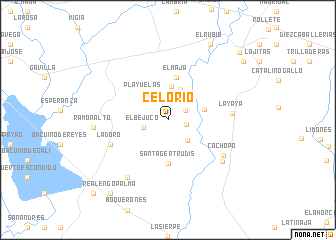 map of Celorio