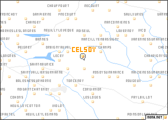 map of Celsoy