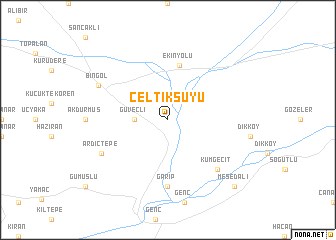 map of Çeltiksuyu