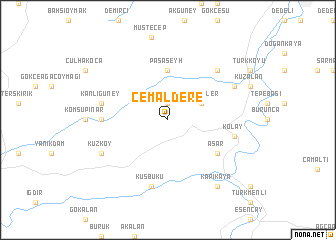 map of Cemaldere