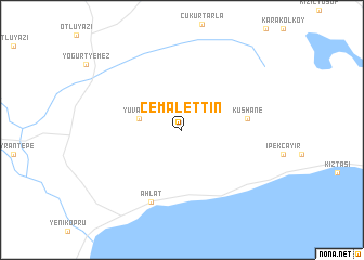 map of Cemalettin