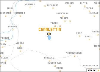 map of Cemalettin