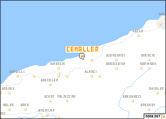 map of Cemaller