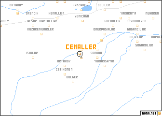 map of Cemaller