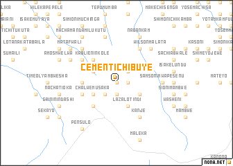 map of Cementi Chibuye