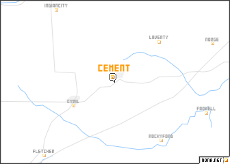 map of Cement