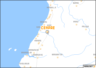 map of Cempae