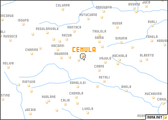 map of Cemula