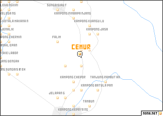 map of Cemur