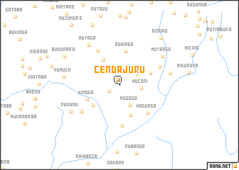 map of Cendajuru