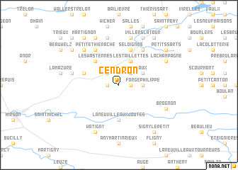 map of Cendron