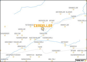 map of Cengeller