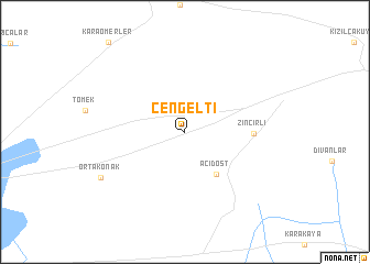 map of Çengelti