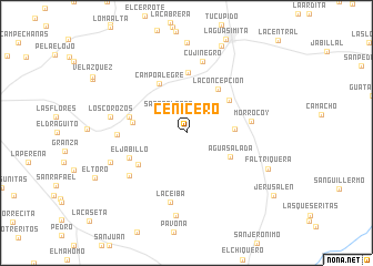 map of Cenicero