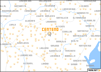 map of Centeno