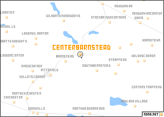 map of Center Barnstead