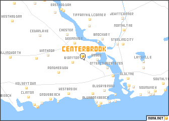 map of Centerbrook