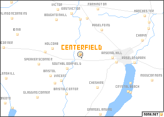 map of Centerfield