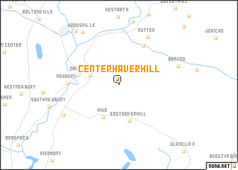 map of Center Haverhill