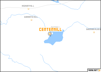 map of Center Mill