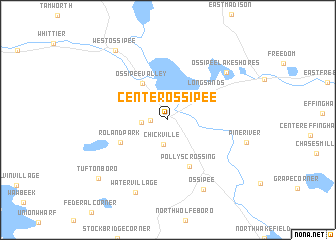 map of Center Ossipee