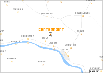 map of Centerpoint