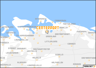 map of Centerport