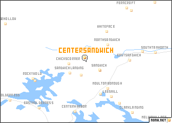 map of Center Sandwich