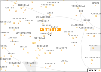 map of Centerton