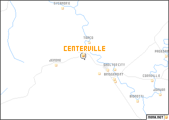 map of Centerville