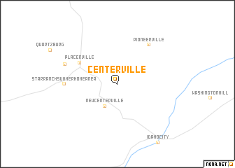 map of Centerville