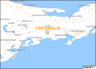 map of Centerville