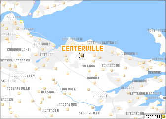 map of Centerville