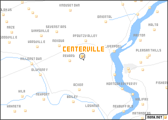 map of Centerville