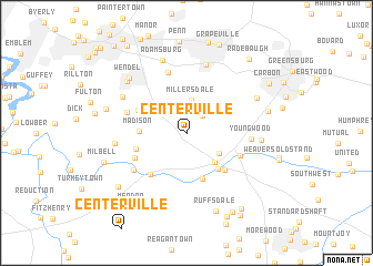 map of Centerville