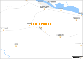 map of Centerville