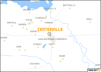 map of Centerville