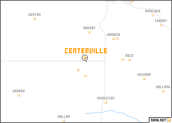 map of Centerville