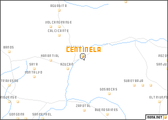 map of Centinela