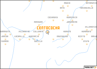 map of Cento-cocha