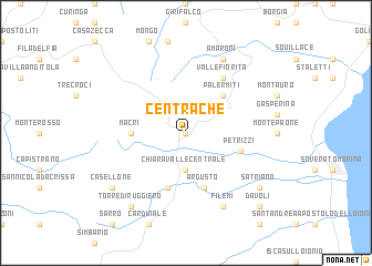 map of Centrache