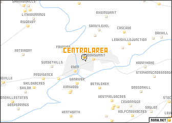 map of Central Area