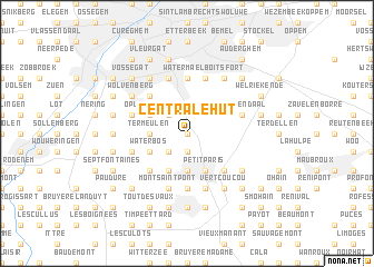 map of Centrale Hut